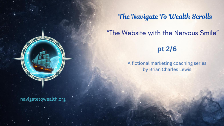 The Website with the Nervous Smile