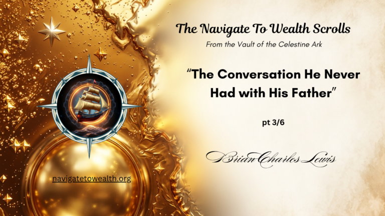 The Conversation He Never Had with His Father