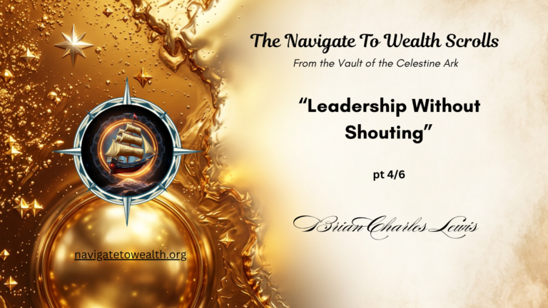 Leadership Without Shouting